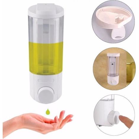 Distributeur de savon - - 400ML - Vert - Facile à installer - Étanche