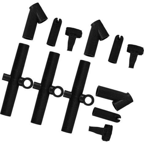 Connecteurs de Cadre en Plastique Stabilité Améliorée 12 Pièces Assemblage Facile pour Cerf-Volant Soi-même Adaptés aux Parcs et Sorties en Groupe (1/5)