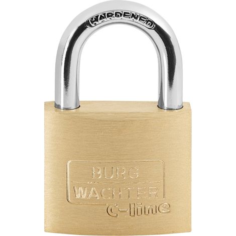 Burg Wächter 33661 Cadenas 40.00 mm fermeture différente laiton avec serrure à clé (1/5)