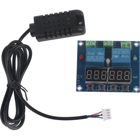 Module de Contrôle de Température et Humidité Automatique XH-M452, Double Sortie 12V DC (1/5)