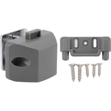 Latch cabinet to button-push zinc alloy, buttons without key, lock for drawer of cabinet of camping-car (1/5)