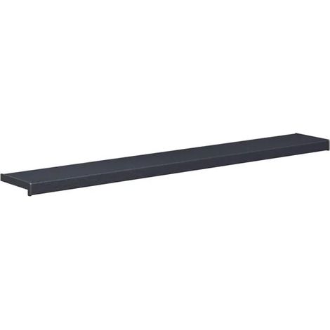appui de fenêtre en PVC gris anthracite finition imitation bois (1/5)