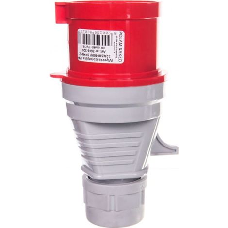 Spina isolante portatile 32A 400V 5P IP44 /attacco rapido/ 3648-326
