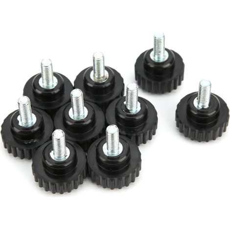 Poignée de serrage M6x25x15 - 10 pièces Écrou à molette filetage droit pour tour, poignée de verrouillage en métal, boulon de jig. (1/5)