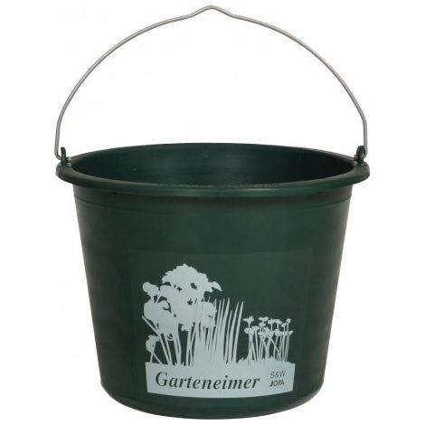 Seau de jardin vert 12 Ltr