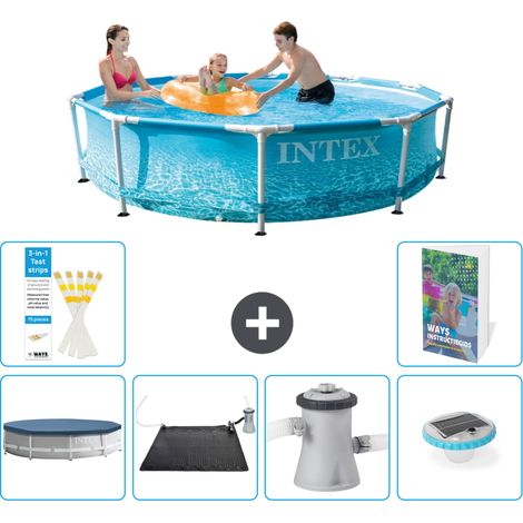 Frame Pool Rund - 305x76 cm - 7-teilig S154