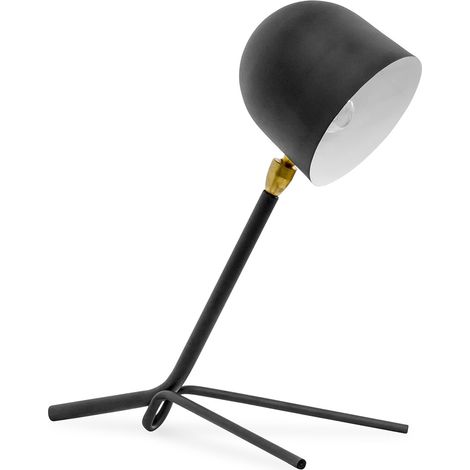 Schreibtischlampe - Flexo-Lamp - Alexa Schwarz