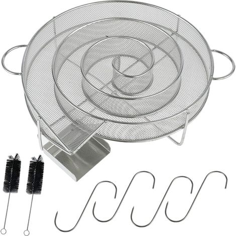 Générateur de Fumée Froide pour Fumoir – Fumoir Viande et Poisson – Serpentin pour Fumoir alimentaire,Fumoir à Froid Maison