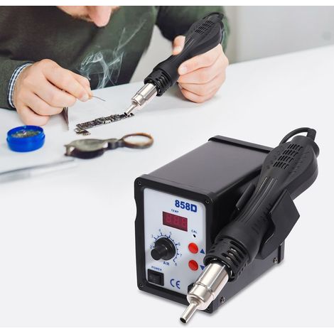 WEP858D+SMD BGA Station de retouche à air chaud Soudage Station de retouche Soudeuse 700W (1/5)