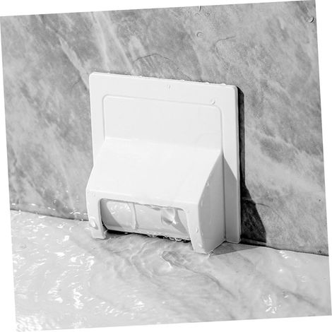 Abflussabdeckung/Schutzaufkleber für Wandabläufe - Schutzaufkleber für Badezimmerabflüsse, wasserdicht und einfach zu montieren (1 Stück) (1/5)
