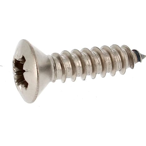 Vis Tôle TFB Pozidriv 4.8X19 Inox A4 DIN 7983