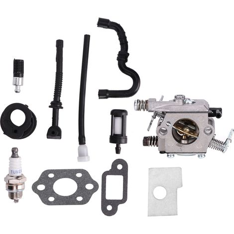 Carter d'allumage pièce de rechange tronçonneuse Stihl MS170, surface anodisée aluminium moulé sous pression (1/5)