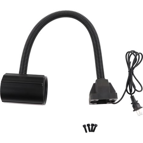 Lampe de travail LED pour machines, lumineuse, flexible, étanche, 450 lm, col de cygne, prise US, 100-240 V, 5 W, blanche (1/5)