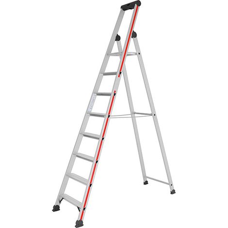 Scaletta 8 gradini - Altezza max di lavoro 3.80m - 4026/08 (1/5)