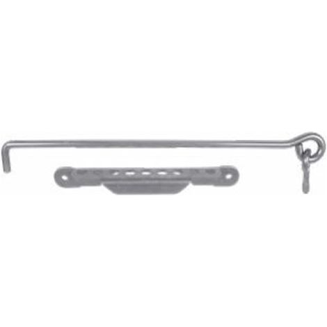 Crochet de diamètre 8mm à visser 500mm + crémaillère CTPH TORBEL 9243502 (1/2)