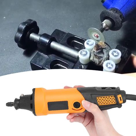 Perceuse Meuleuse Tronçonneuse 400W Vitesse Variable Outil Rotatif 220V Prise EU (1/5)