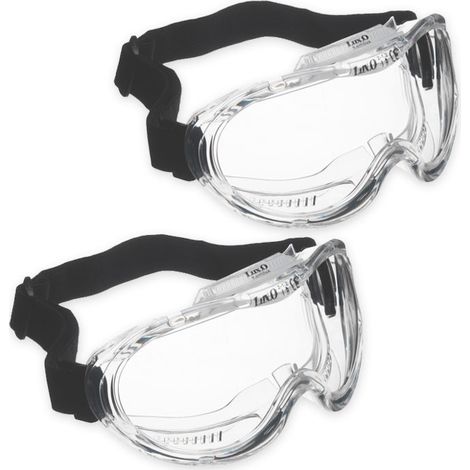 Lot de 2 lunettes de securite lux optical