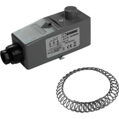 Anlegethermostat TSA 122 AT-A Regelbereich 20 bis 90 °C