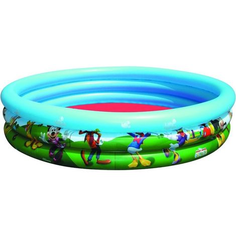 Trade Shop - JANUAR POOL FÜR KINDER 3 ANELLI 122 X 25 CM DISNEY MICKEY MOUSE - (1/2)