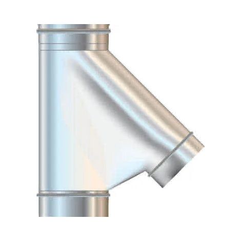 Cordivari - Raccordo A Tee 135° Ø110 Inox Aisi 316L - Mono Parete