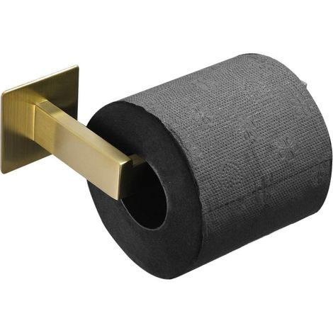 Auto-Adhésif Porte-papiers Toilette, Porte-Rouleau Brossé en 304 Acier Inoxydable, Facile à Installer (1/5)