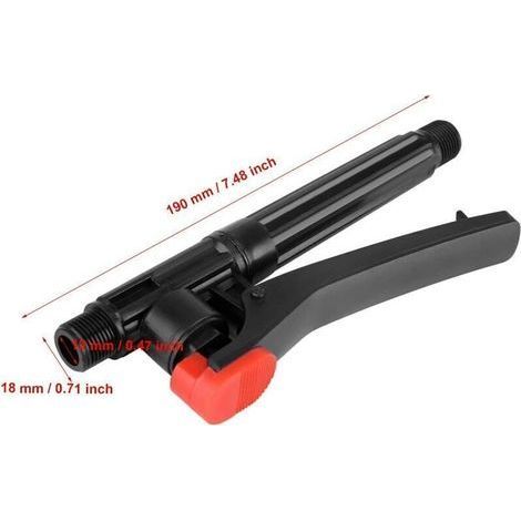 Poignee de Lance pour Pulverisateur, Pistolet de Pulvérisateur de Tuyau de Jardin Poignée pour Lance de Pulvérisateur, Version Standard. (1/3)