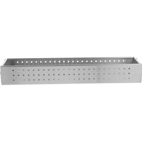 Metallene Essstäbchenbox, Löffelbox, Essstäbchen-Trockenständer, Geschirrtrockner, 28 x 6,8 x 4 cm (1/5)