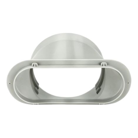 Embout Plat Bec de Canard pour Tuyau d'Évacuation Climatiseur Mobile, Raccord de Connexion Diamètre 150/130 mm, Accessoire Adaptateur Universel-x (1/3)