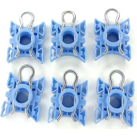 3509416 Window regulator slide clips and fasteners compatible with S80, XC90, V70 and S60 (1/5)
