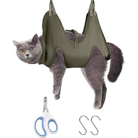 Hamac de Toilettage pour Animaux de Compagnie, Respirant et Lavable (1/5)