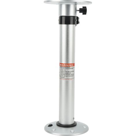 Eosnow RV -Tischbein Aluminiumlegierung 490 mm-745 mm Steckhebedeladungshöhe Einstellbarer Basismontage -Ständer für Bootsyacht