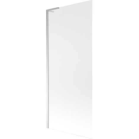 Mexen Next L Badewannenfaltwand, 1-flügelig, 80 x 150 cm, Milchglas, Chrom - 895-080-000-03-30-01 (1/5)