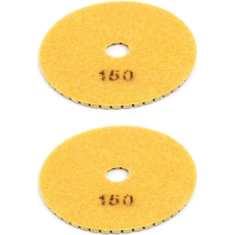 Couronne 150 4-Zoll-Diamant-Nass-Polierscheiben pour Granitbetonmarmor (1/4)