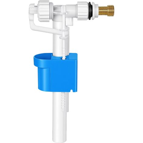 Flotteur Chasse D'eau, Vanne D'entrée en G3/8" et G1/2 " en Laiton, Robinet Flotteur WC pour Mecanisme Chasse Deau,systeme Chasse D'eau Wc, et Robinet Flotteur