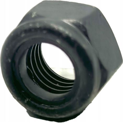 Écrous autobloquants M16, zinc lamellaire noir, classe 10, DIN 985, 10 pièces. (1/5)