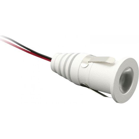 Lampo faretto led 12v 2w metal bianco 4000k da incasso tc12v2wbibn (1/2)