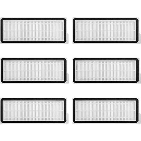 HEPA filter, compatible with Roborock Qrevo Maxv / P10 Pro vacuum cleaner parts (Color: 6pcs) (1/4)