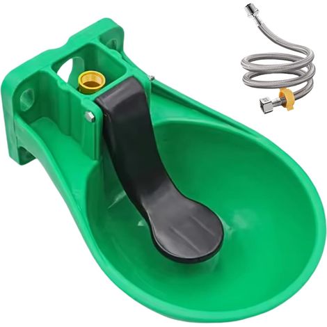 Abreuvoir Chevaux, Abreuvoir Automatique avec 80cm Tuyau Adaptateur Inclus (1/5)