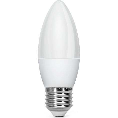 Lampadina Led E27 C35 a candela 7W Bianco freddo 6400K Aigostar (1/4)