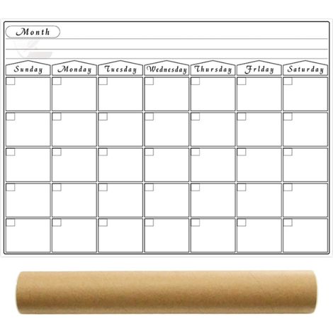 Tableau blanc magnétique pour réfrigérateur, ardoise effaçable à sec, bloc-notes mémo, liste de courses, planificateur de repas, bureau, maison, cuisine (1/4)