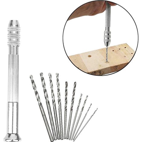 Mini perceuse électrique, perceuse manuelle multifonctionnelle pour le bricolage, perçage de résine époxy, perceuse manuelle à spirale, mini perceuse électrique USB (1/5)