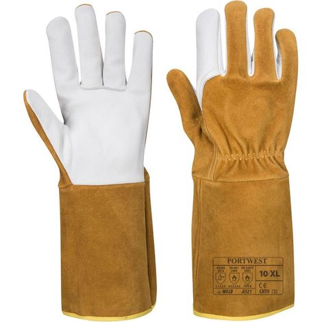 Guanto per saldatura PORTWEST TIG ULTRA Marrone 11