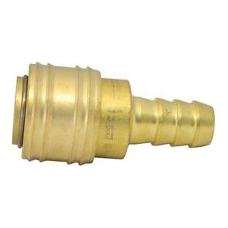 Schnellkupplung für Kompressor Airtool AQ-6, 1/2", 13 mm, Ms, mit Dorn, für Luft