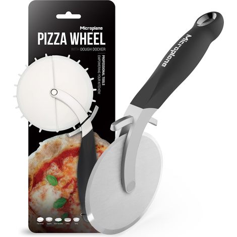 Rotella tagliapizza e buca dolci acciaio professionale Microplane (1/5)
