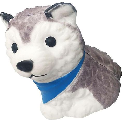 jouet Pour Chiot Husky Rebond Lent 11 9cm, Joli Chien Charpe, Pincement Au Jouet De Dcompression (1/5)