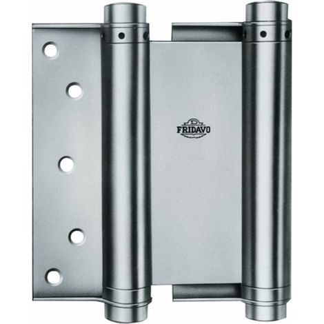 FRIDAVO 129A Spiralfederpendeltürband Modell M Edelstahl Größe 33 125 mm doppelt