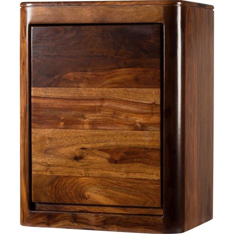 Hängeschrank Sheesham 50x35x65 walnuss lackiert TORONTO 318 (1/4)