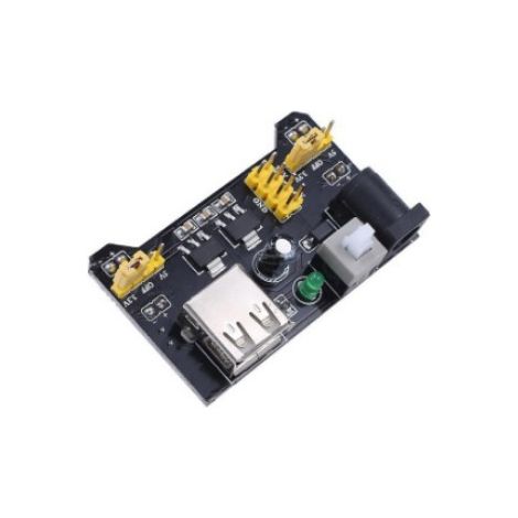 Module d'alimentation pour plaque d'essai MB-102, module régulateur de tension CC à double sortie 5V/3,3V.