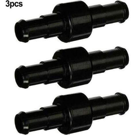 D20 Lot de 3 Raccords Rotatifs pour Tuyau D'arrosage avec 6 Embouts D15 Compatibles avec Zodiac Polaris 180 280 380 Robot Nettoyeur Piscine noir (1/5)