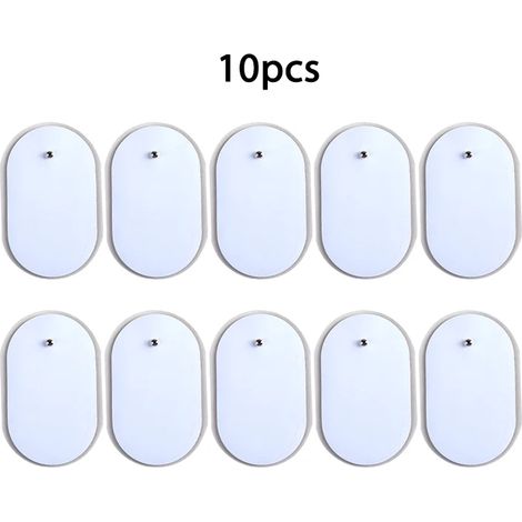 10/20 électrodes conductrices en gel pour l'acupuncture corporelle, compatibles avec les appareils TENS, la physiothérapie et les massages par patch 03038